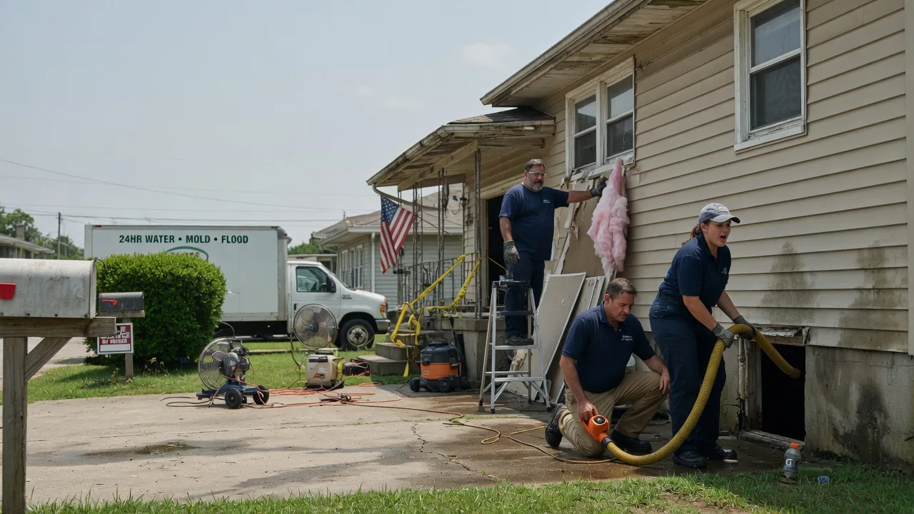Water Damage Repair in Allentown, NJ near me